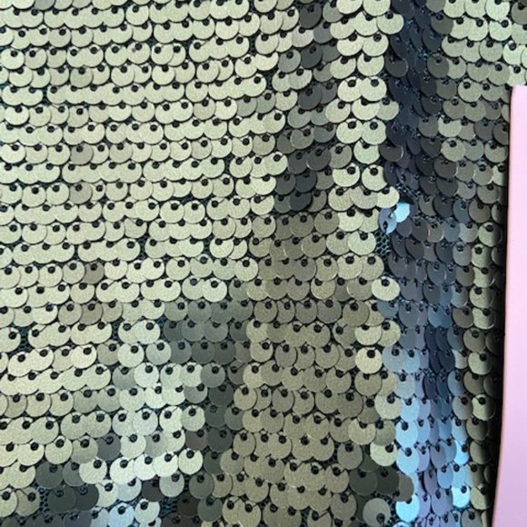 NATIVE YOUTH A LINE MAXI SEQUIN SKIRT - Picture 5 of 9